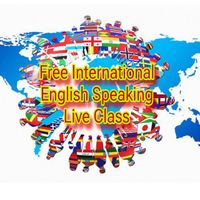 Free International English Speaking Live Class.1 WhatsApp group icon