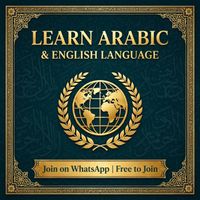 Learn Arabic & English language WhatsApp group icon